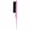 Pink, variant on ACDANC Slick Back Hair Brush,Comfortable to Hold Slick Back Brush,Fluff and Hair Teasing Comb,Blue