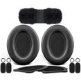 thumbnail image 1 of wonima02 Replacement Kit for Bose Aviation X A10/A20 Headsets, Soft Protein Leather Earpad Cushions + Headband + Microphone Foam Covers - Black, 1 of 1