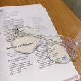 thumbnail image 4 of sunsanly Blue Light Blocking Glasses Unisex Clear View Large Frame Strong Hinge Smooth Transparent with Rim Eye Protection Clear Bluelight Glasses Spectacles, 4 of 8