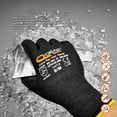thumbnail image 2 of Qear 1-Pair Cut Resistance Work Safety Gloves, Textured Grip Latex Rubber Palm Coated,Size L, 2 of 7