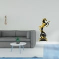 thumbnail image 2 of Figura de caballo besándose, estatua moderna, escultura, colección de arte, regalo de aniversario, adorno de mesa, animal, centro de mesa para dormito, 2 of 8