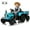 Blue, variant on Okybaby 24V Kids Ride on Tractor with Detachable Trailer,Electirc Toy Cars with 200Wx2 Motor&Remote Control, Ride on Toys with Bluetooth,USB,MP3,LED Light for Aged 3-6,Blue