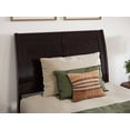 thumbnail image 5 of AFI Valencia Twin-XL Solid Wood Low Profile Sleigh Platform Bed, Espresso, 5 of 12
