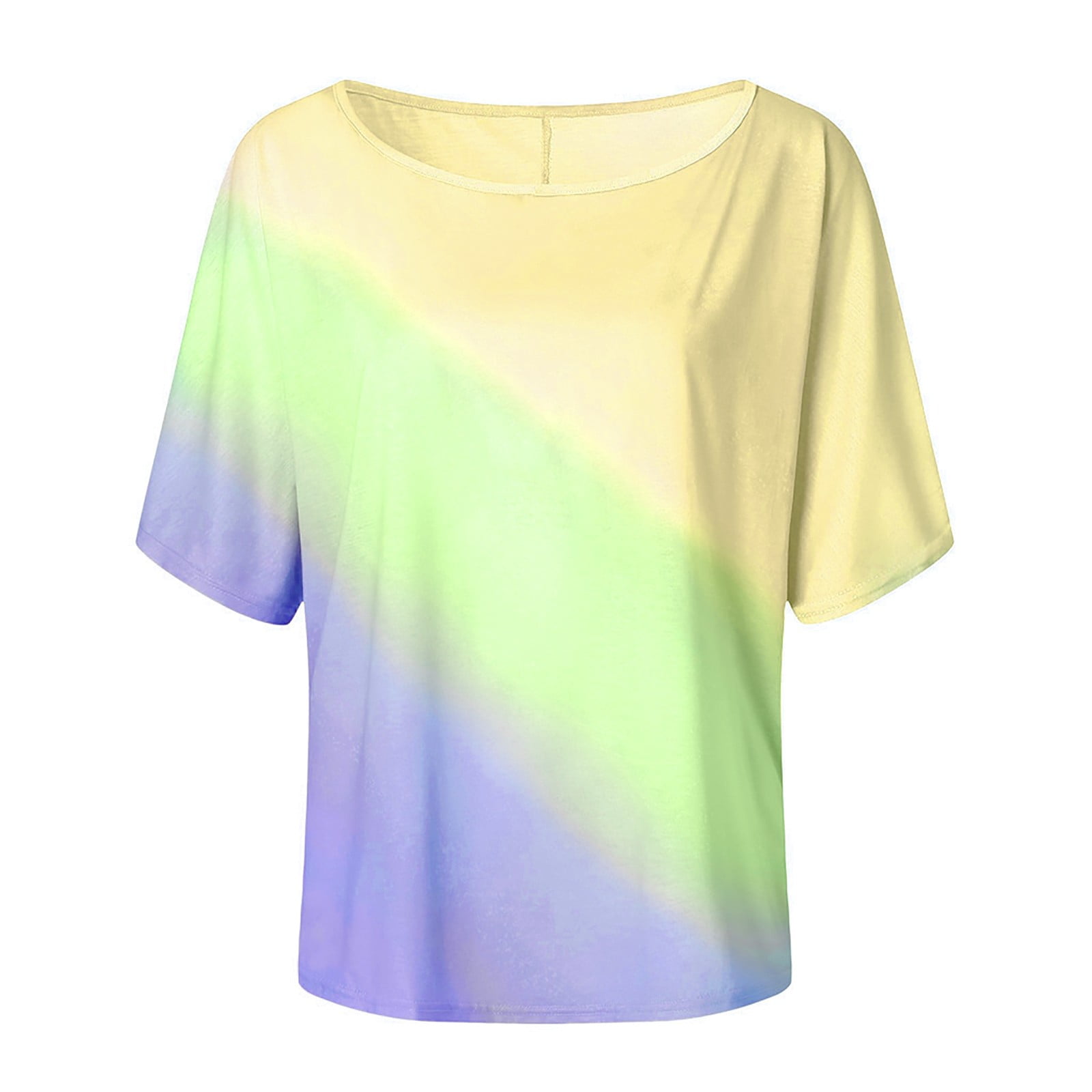 yellow t shirt women's walmart