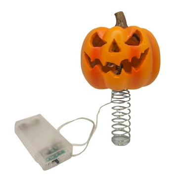 Pumpkin Tree Topper Halloween Tree Decorations Halloween Ornaments Christmas Tree Decorations Led Lighted Halloween Pumpkin Decoration Miniature Tree Topper Ornament Sets