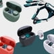 thumbnail image 5 of Auriculares compatibles con Bluetooth recargables Auriculares de juego con micrófono bajo latencia manos libres deportes auriculares auriculares rojos Monstrate EL022497-03B, 5 of 7