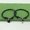 Black, variant on 1Pair Key Love Lock Bracelets Handmade Black Strings Fashion Jewellery Gift-Black