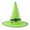 Green, variant on Gallickan Halloween Decorations, Hanging Lighted Witches Hats for Indoor Outdoor Decor, Halloween Decorations for Outdoor Party Accessories, Red