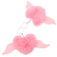 thumbnail image 4 of 2pcs Alas de ángel Llaveros en forma de corazón Llavero Colgantes Bolsa Adorno Llaveros, 4 of 5
