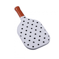 thumbnail image 4 of Double Sided Pickleball Paddle - Black Floral/Polka Dots, 4 of 6