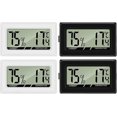 thumbnail image 1 of Mini Digital Lcd Thermometer Hygrometer Temperature Humidity -50~70 10%~99% Rh Portable Thermometer Thermo Hygrometer Indicator For Office Kitchen Hum, 1 of 5