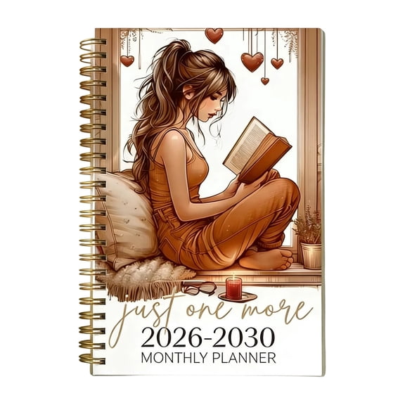 2026-2030 Monthly Planner Book, Five-Year Calendar Organizer with Monthly Tabs and Spiral Binding, 60-Month Schedule Planner for Appointments, Goals, Notes and Long-Term Planning