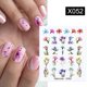 thumbnail image 1 of Calcomanías de agua para uñas con estampado de leopardo de línea abstracta de Harunouta, decoración deslizante de mármol con hojas de flores para el diseño de uñas de otoño Deng Xun unisex, 1 of 2