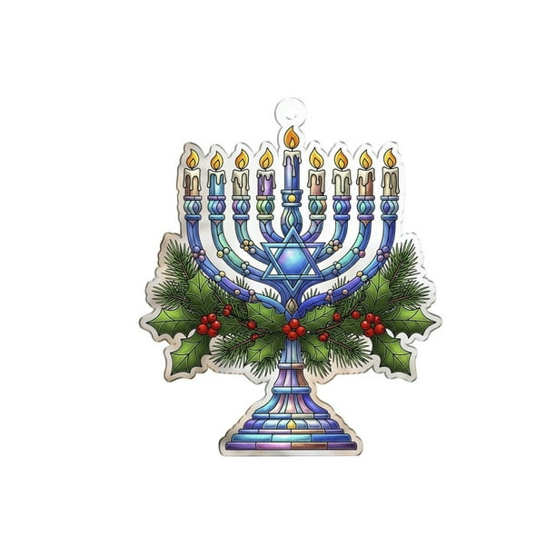 Atrapasueños para Ventanas de Hanukkah Colgante Decorativo de Hanukkah