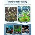 2 Pack Aquarium Bio Sponge Filter Media Pad, Filter Foam Sponge Pads