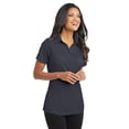 thumbnail image 4 of Port Authority Ladies Dimension Polo-M (Battleship Grey), 4 of 6