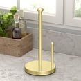 thumbnail image 4 of Gatco 13.5" Kitchen Countertop Weighted Base Paper Towel Holder Stand, Matte Black, 4 of 6
