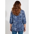 thumbnail image 3 of Catherines Women's Plus Size Sofia Knit Peasant Top, 3 of 4