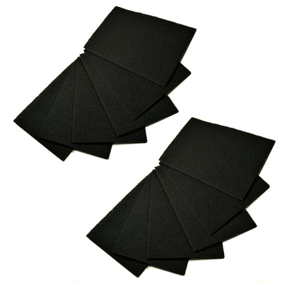 HQRP Lot de 12 Pré-Filtres au Carbone C pour Bionaire A1230H / 9000492; 106743 / 106753 / 106773 Filtres de Filtre HEPA