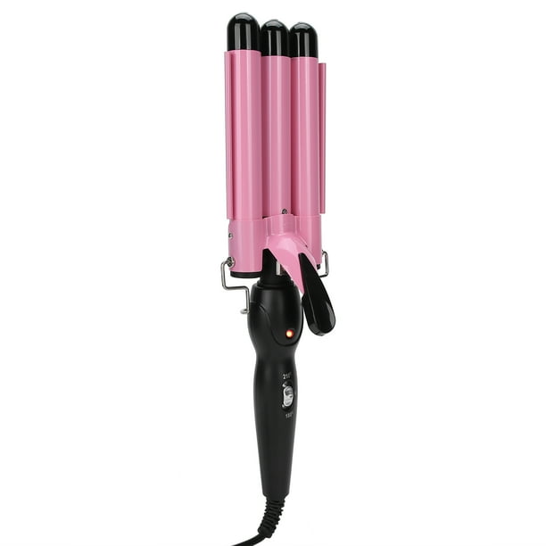 VARITA DE RIZADOR DE 3 BARRILES, Rizador De Pelo De Temperatura Ajustable, Herramiente De Peinado, 110 V ~ 240 V, Turmalina De Cermica, Calentamiento Rápido,