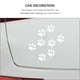 thumbnail image 5 of 24 pegatinas para coche con huellas de gato, bonitas calcomanías para decorar la carrocería., 5 of 5