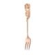 thumbnail image 2 of Juego de tenedor de cuchara de rosa de acero inoxidable navideño - Cucharas para remover café y tenedores para postre - Accesorios de cocina y decoración de vajilla, 2 of 3