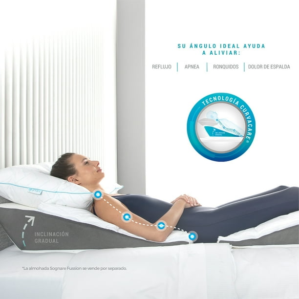 Sognare Almohada Trucomfort almohada antireflujo Sognare Trucomfort Antirreflejo Bodega Aurrera en linea