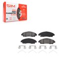 thumbnail image 1 of SIM Front Semi-Metallic Disc Brake Pads SIM-1896 for Car Chevrolet Cadillac XT5 Traverse GMC Acadia Buick Enclave Blazer XT6, 1 of 8