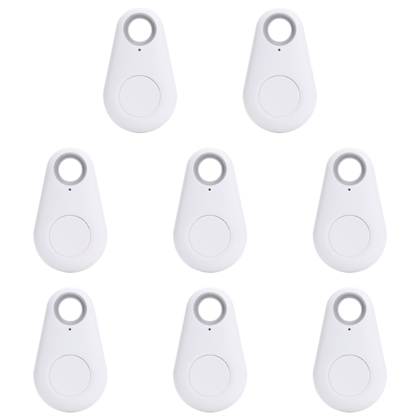 Localizador Alarma Antipérdida Con Billetera para Rastreador GPS Compatible Dientes (Whi Blue