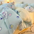 thumbnail image 4 of Sanrio Bedding Set Cute Hello Kitty Kuromi Melody Duvet Cover Without Filling Pillowcase Christmas Gifts(Duvet Cover+Pillowcases), 4 of 10