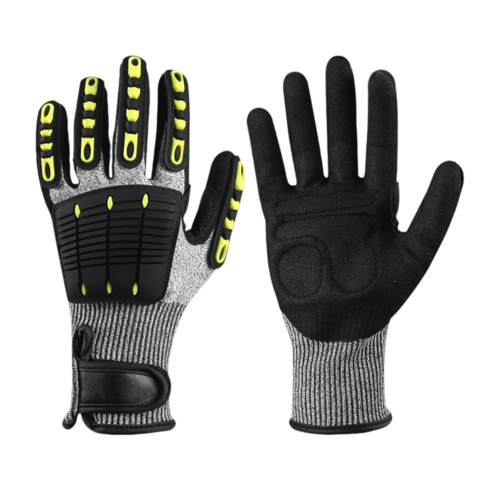 vortess Work Gloves Multifunctional Practical Impact Protection Cut Resistant Gloves for