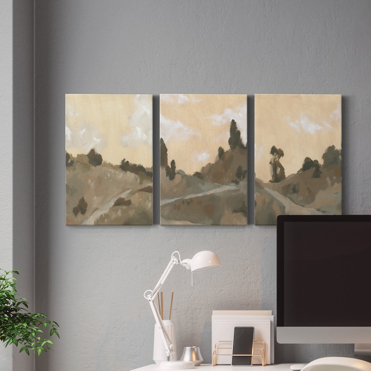 Hillside Walking Path IV Premium Gallery Wrapped Canvas - Ready to Hang - 24 x 36 Each