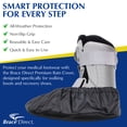 thumbnail image 4 of Brace Direct Rain Cover - Weather Protection for Walking Boots & Recovery Shoes, 4 of 8