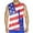 Red, variant on cllios Independence Day Tank Tops for Men Patriotic American Flag Graphic Tees Comfortable Crewneck Top Big and Tall Sleeveless T Shirt Vest