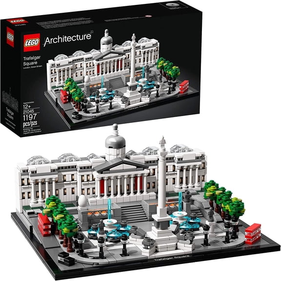 LEGO Architecture Trafalgar Square Model 21045 Adult & Kids Set (1197 Pieces)