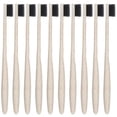 thumbnail image 4 of Paquete de 50 cepillos de dientes biodegradables de paja de trigo, listos para viajar con tubos, kit de cuidado bucal ecológico, colores primarios, 4 of 8