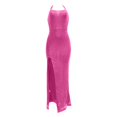 thumbnail image 4 of Summer Dresses For Women 2024 Vacation Sexy Suspender Slim Sequin Long Dress Evening Gown, 4 of 6