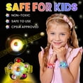 thumbnail image 3 of Pulseras SCIONE con iluminación LED, paquete de 48 unidades, regalo de fiesta para niños, 3 of 7