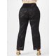 thumbnail image 4 of Pantalones Talla Extra Encaje Cintura Alta Rosegal  Pantalones de talla grande, 4 of 5