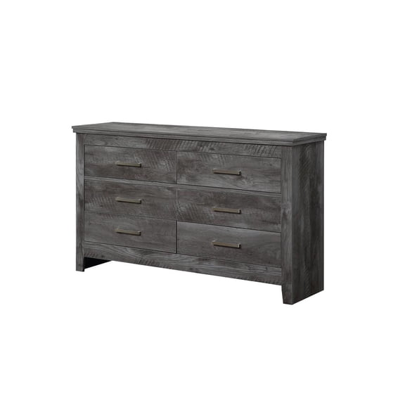 Acme Furniture Vidalia Dresser, Rustic Gray Oak (27325)