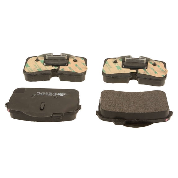 OE Replacement for w/ Shims 1990-1994 Audi V8 Quattro Disc Brake Pad Set - Front for Audi V8 Quattro
