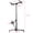 Black + Iron, variant on Adjustable Drywall Panel Hoist Jack Lifter 11 for Ceiling and Wall Installation, Red Iron Construction with Brake