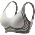 thumbnail image 3 of 2025New Lifting Anti-Sagging Wireless Push-up Bra, Women Adjustable V Neck No Underwire, 3 of 4