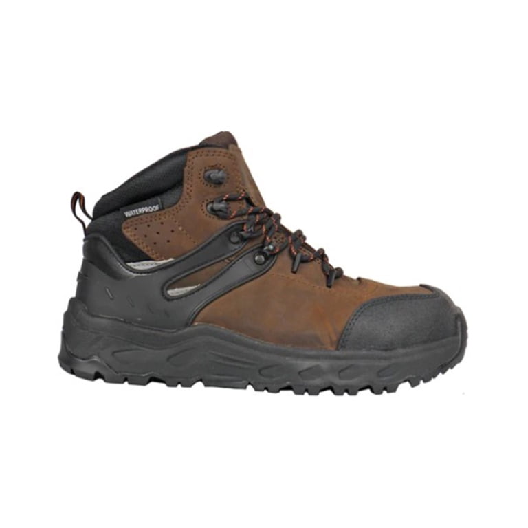 HOSS Stomp Hiker 60203 Safety Toe Boots Brown Black 15 Hoss Men main image 2