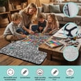 thumbnail image 4 of Coloring Blanket DIY - Washable Sofa Throw Craft Kit, Reusable Doodle Art Blanket, Creative Activity Textile, Interactive Family Decor | Fun Drawing for Boys, Girls, Preschools, Birthday, Holiday, 4 of 9