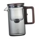 thumbnail image 1 of Tetera de vidrio, tetera, infusor extraíble, taza de separación de té y agua, té de Camping, regalos para hombres y mujeres, tetera floreciente 530ml Gris, 1 of 8