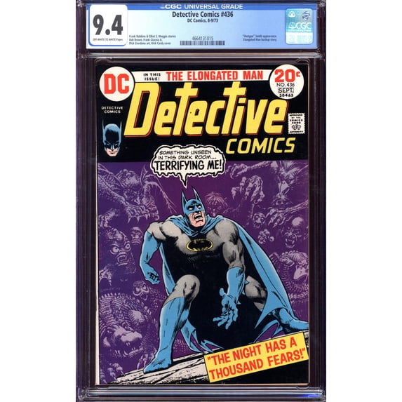 Detective Comics #436 - CGC 9.4 Comic Book