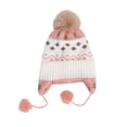 thumbnail image 4 of Mnyotv Toddler Boys Girls Beanie Hat with Ear Flaps Winter Soft Fleece Knitted Cap for Kids, 4 of 5