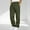 Army Green, variant on Plus Size Mens Sweat Pants Casual Heavyweight Loose Fitness Workout Pants Elastic Waist Sweatpants with Pockets Drawstring Open Bottom Gym Pants