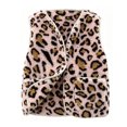 thumbnail image 2 of Womens Casual Sleeveless Vest Leopard Print Button Down Loose Fit Fall Winter Daily Layering Outerwear, S, 2 of 8
